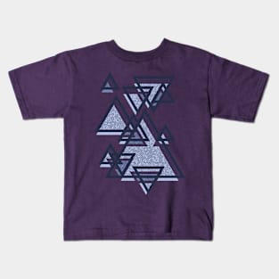 Retro triangles pattern Kids T-Shirt